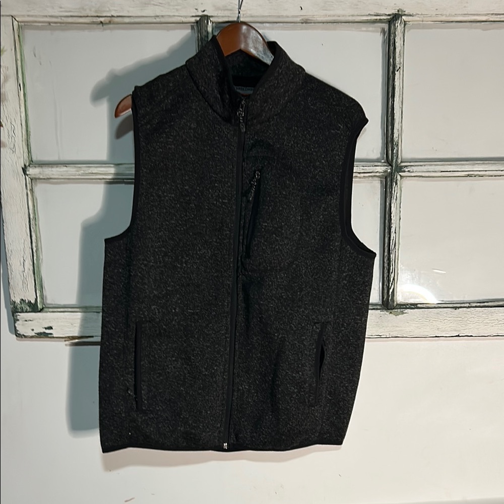 Free Country Black Quilted Vest